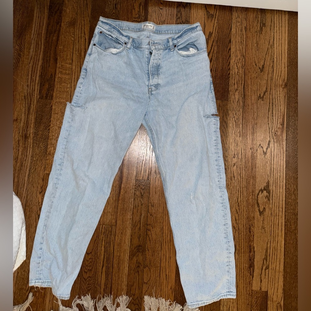 Abercrombie&Fitch high rise dad fit size 32
